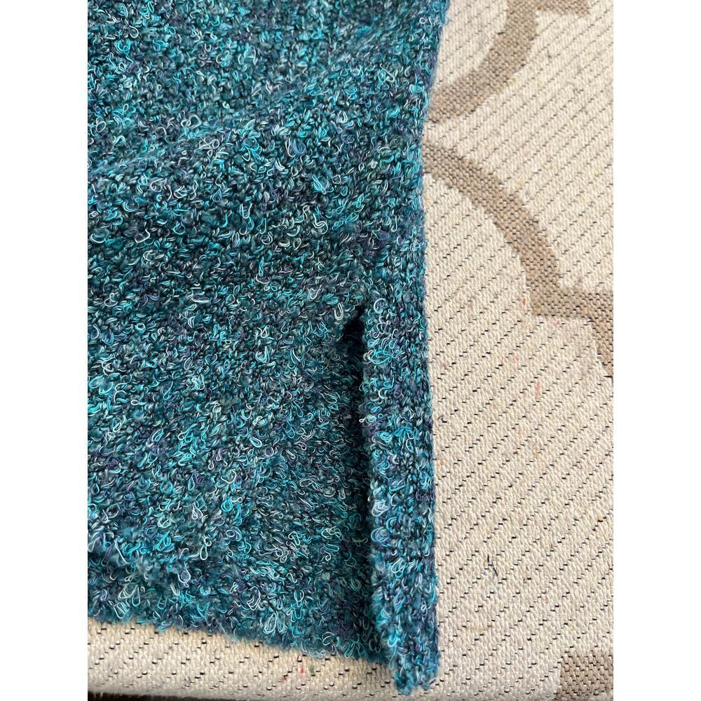 River textured blue green long sleeve sweater, size extra large, NWT - Picture 2 of 11